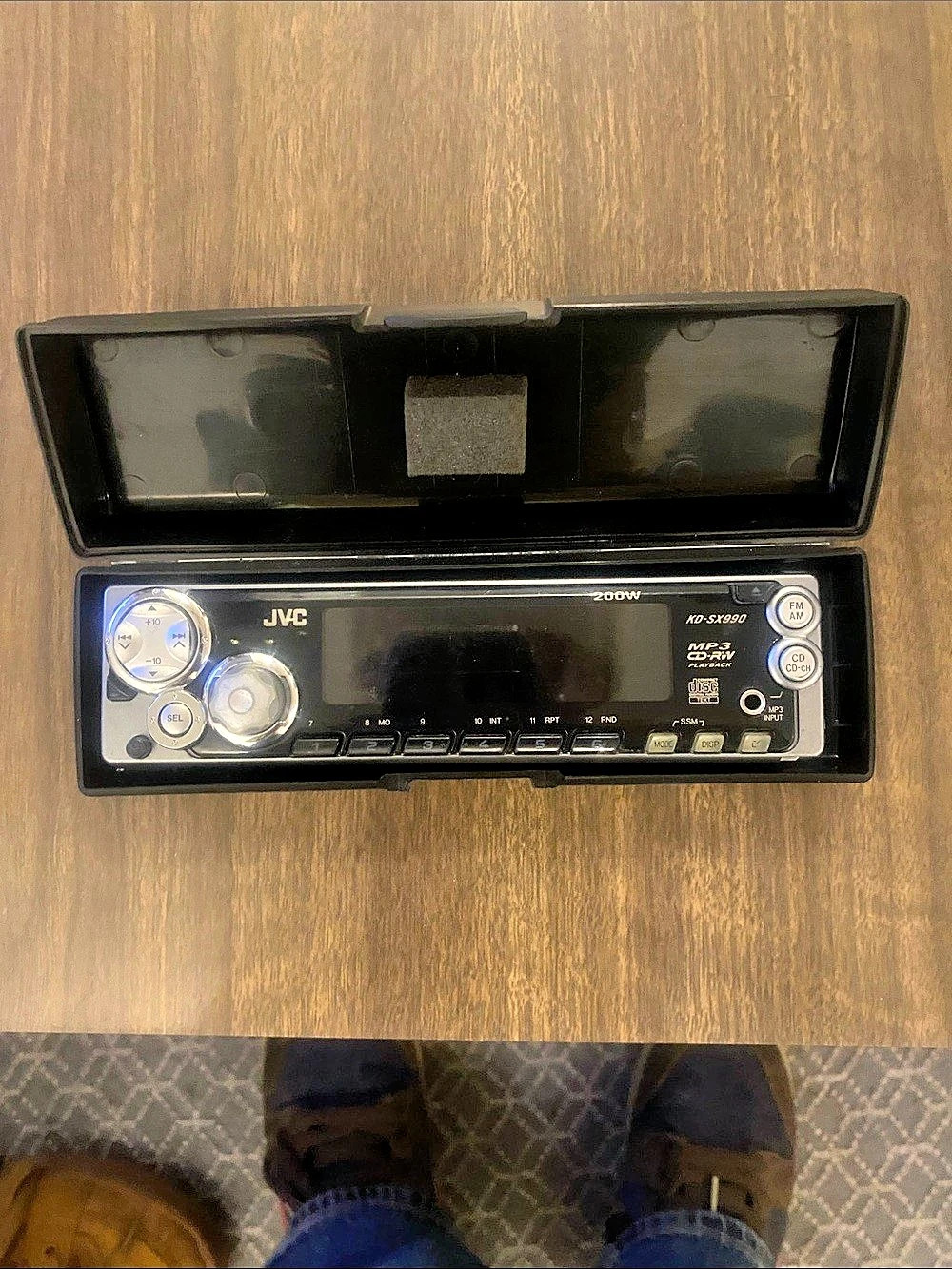 JVC KD-R900 Car Stereo Receiver Black Good